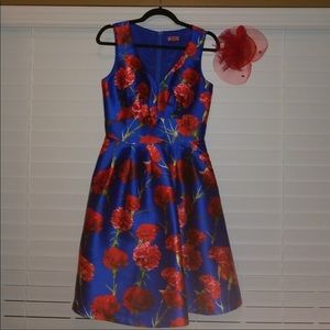 Sz 8 Chi Chi London Dress with Cocktail Hat